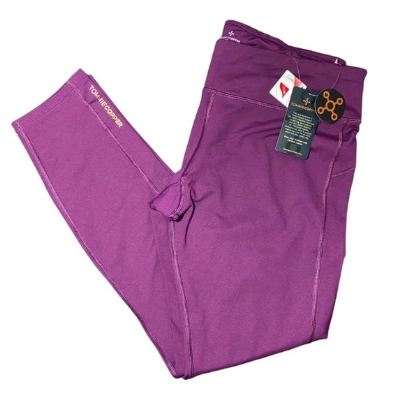 Tommie Copper Performance Compression Leggings in Amethyst NWT - Picture 5 of 5